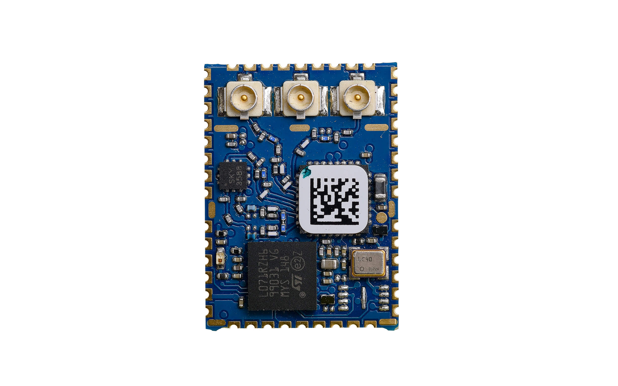 FMLR-80-STM LoRa®- und LoRaWAN®-IoT-Module ermöglichen drahtlose Konnektivität für Geräte, Systeme und Sensoren und unterstützen hohe Datenraten und Kommunikation über große Entfernungen