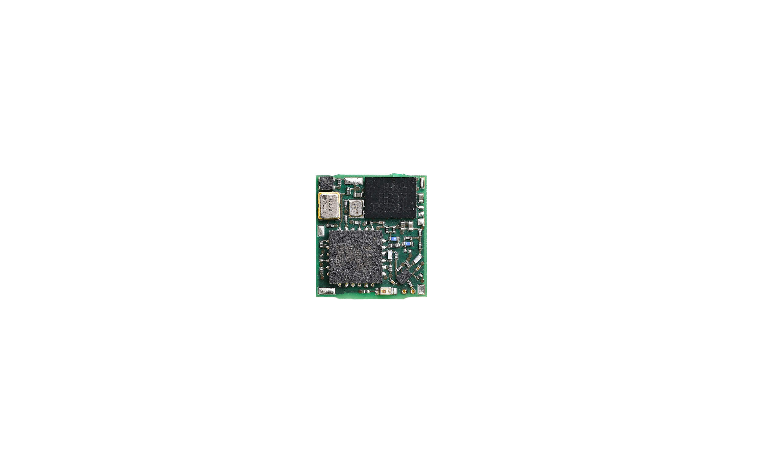 top down image of miromicos micro iot module