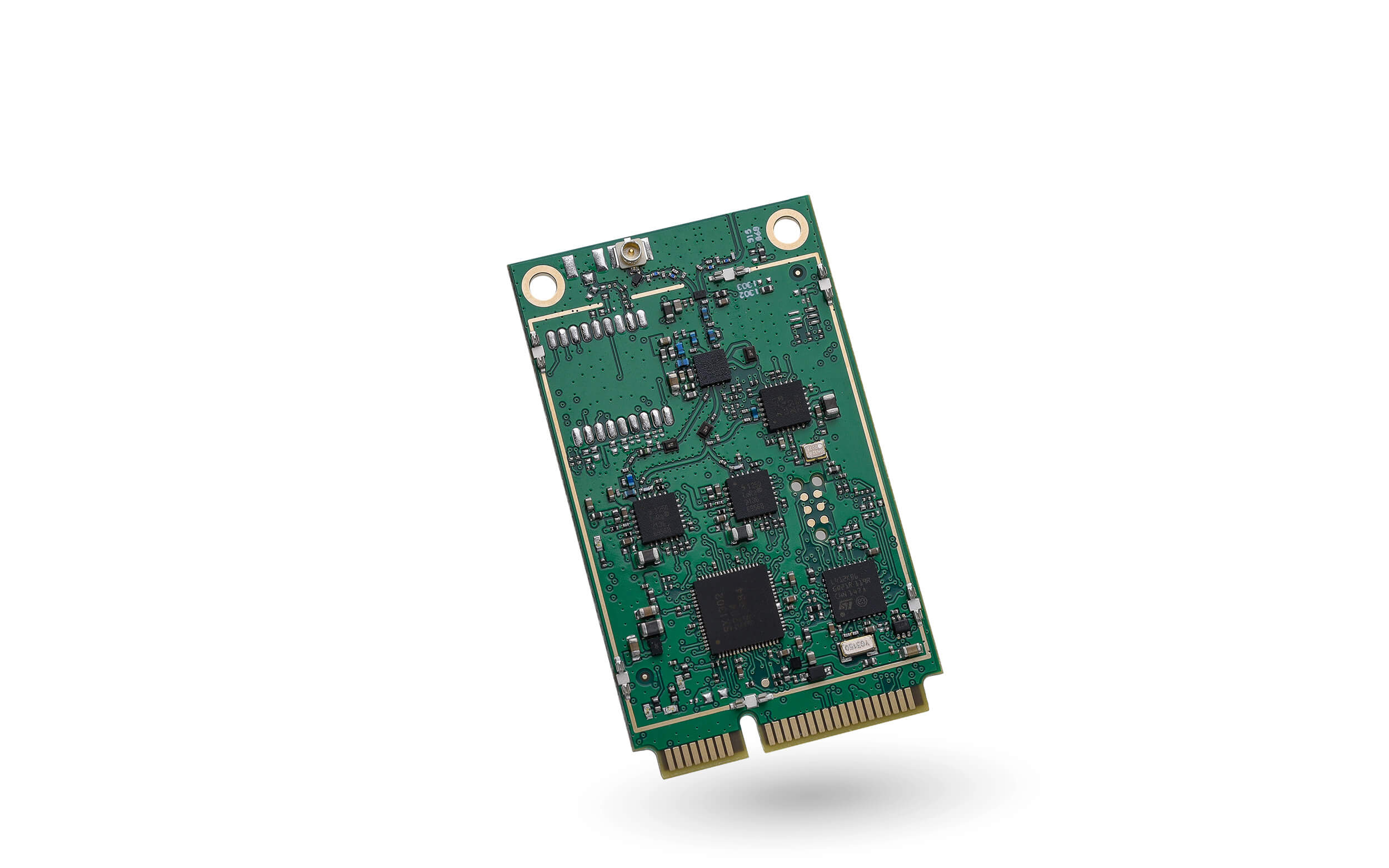 The miro EdgeCard LoRaWAN® Mini PCIe Gateway Card provides a plug-and-play solution for long-range and low-power wireless communication networks based on the standard LoRaWAN