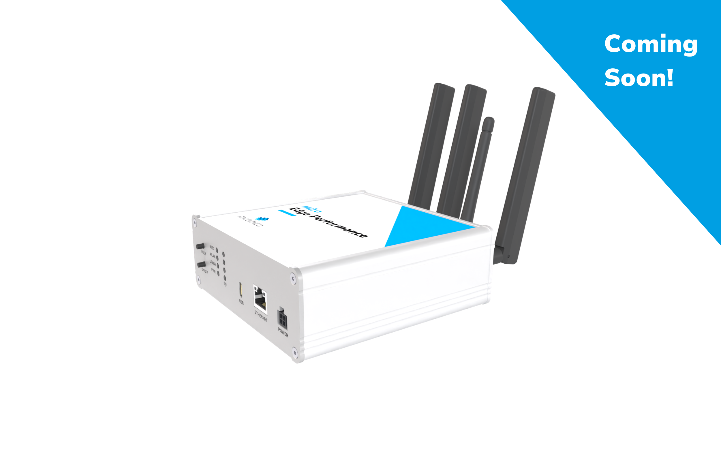 The miro Edge Performance is a fully LoRaWAN®compatible white-label/OEM gateway for large-scale network applications