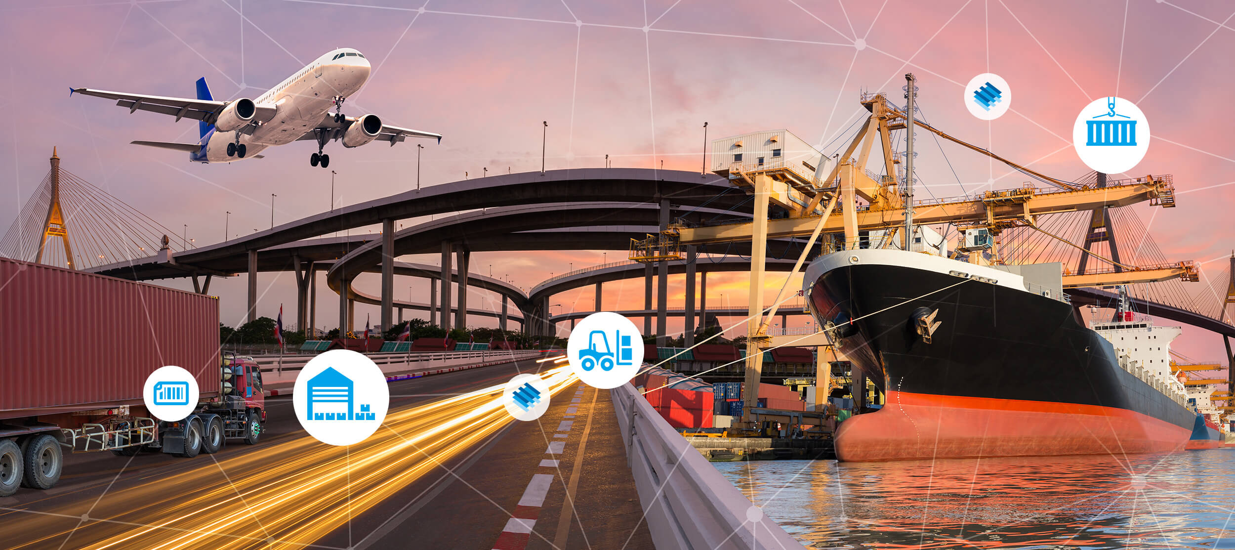 Smart Supply Chain & Logistics nutzt IoT, KI und Datenanalyse, um die Effizienz zu steigern, Kosten zu senken und die Echtzeitverfolgung und -verwaltung von Waren von der Produktion bis zur Auslieferung zu verbessern.